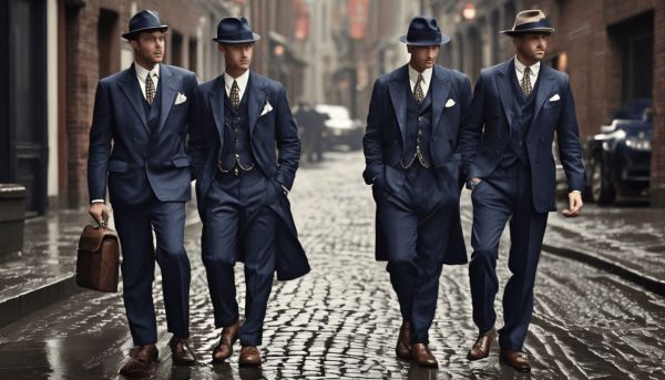 20’s men’s clothes : styles emblématiques et accessoires vintage