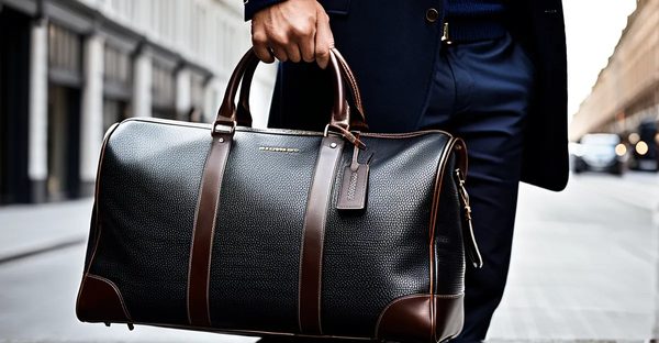 La sacoche de luxe pour homme : alliez style et confort