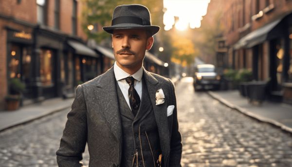 Mode masculine des années 1920 : styles et accessoires emblématiques