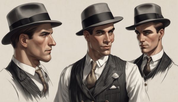 Quel style vestimentaire masculin des années 1920 adopter ?